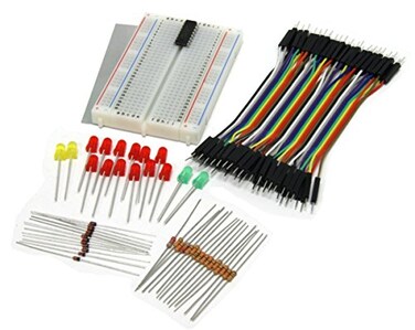 Busboard Junior Genius Kits Blinky Lights Expansion 2 LED IC Chaser JRG01EXP2