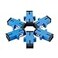 Cable Matters 6Pack SC to SC UPC Simplex OS2 Single Mode Fiber Optic Adapter OS2 SCSC Fiber Coupler
