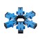 Cable Matters 6Pack SC to SC UPC Simplex OS2 Single Mode Fiber Optic Adapter OS2 SCSC Fiber Coupler