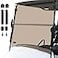 Cartalia Tinted Golf Cart Windshield 316 5MM Thicken for 19952013 EZGO TXT Medalist 407 W338 H Fits 34 Rail Front Foldable Windscreen Glass ScratchResistant Shatterproof AntiUV