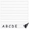 Chinco 10 Pcs Magnetic Sentence Strips for Teachers Dry Erase Lined Magnetic Sentence Strips 12 x 3 Inch Teaching Supplies for The Classroom Reusable Learning Classroom Magnet ToolsWhite
