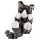 Douglas Lil Baby Black White Kitten Plush Stuffed Animal 6Inch Long