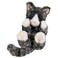 Douglas Lil Baby Black White Kitten Plush Stuffed Animal 6Inch Long
