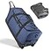Fanwoli Collapsible Expandable 100L120L Large Rolling Duffle Bag 30 Waterproof Wheeled Luggage with NoSag Heavyload Design Lock Soft Handle for Travel Camping Dorm Moving