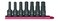 GEARWRENCH 7 Pc 12 Drive Hex Bit Impact Socket Set Metric 84940