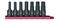 GEARWRENCH 7 Pc 12 Drive Hex Bit Impact Socket Set Metric 84940