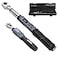 GROWNEER Digital Torque Wrench Set 14 Drive 11221 Ftlbs1530Nm 12 Drive 7381475 Ftlbs10200Nm Electronic Torque Wrench Combo with Buzzer LED Indicator for Motor Car Repair