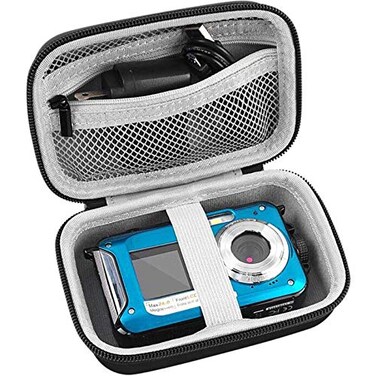GWCASE Digital Camera Case Compatible with CAMKORYfor YISENCEfor VAHOIALDfor Kodak Pixprofor Canon PowerShot ELPH 180 190 for Sony DSCW800 DSCW830 Kids Camera Box Only