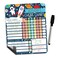 Hadley Designs Magnetic Chore Chart for Kids Reward Chart for Kids Dry Erase Responsibility Board for Children at Home Fridge Behavior Tracker for Daily Weekly Tasks Space Toddler Chore Board