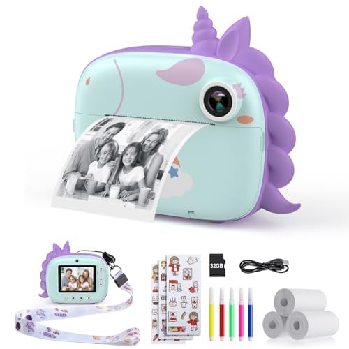 هاي مونت Himont Kids Camera Instant Print 32GB