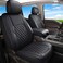 Huidasource Tacoma Front Seat Covers Leather Car Seat Covers Custom Fit for Toyota Tacoma 20162023 2022 2021 Double Crew Cab SR SR5 Limited TRD Pro TRD Sport OffRoad Front PairBlack