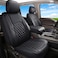 Huidasource Tacoma Front Seat Covers Leather Car Seat Covers Custom Fit for Toyota Tacoma 20162023 2022 2021 Double Crew Cab SR SR5 Limited TRD Pro TRD Sport OffRoad Front PairBlack