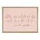 Kate and Laurel Sylvie Do What We Love Framed Canvas Wall Art by Maja Tomljanovic 18x24 Gold Motivational Art for Wall