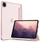 kenke Kenke New iPad Pro 11 Inch Case 4th3rd2nd1st Generation 2022202120202018 with Builtin Left Side Pencil Holder Hard Frosted Back Cover Colored Edge Pink