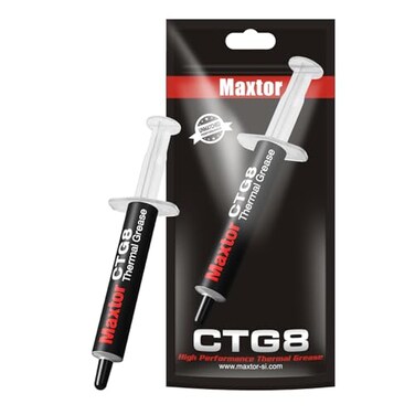 Maxtor CTG8 4 Grams Thermal Compound Paste Heat Sink for ICProcessorCPUGPUAll Coolers 128Wmk Carbon Based High Performance Thermal Interface Material