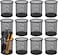 Nicunom 12 Pack Metal Pen Holder Wire Mesh Pen Cup Pencil Holder Pencil Cup for Desk Office Pen Organizer Black