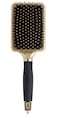 Olivia Garden Ceramic Ion NanoThermic Styler Hair Brush Daily Styling for All Hair Types With Retractable Sectioning Pick NTPDL Large Paddle