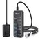 ikuai Powered USB Hub 7Port USB 32 USB C Hub with 3 10Gbps Data Ports 2 USBC 1 USBA and 4 USB A 30 Ports for PC Laptops