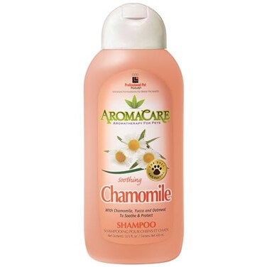 PPP AromaCare Chamomile Shampoo for Sensitive Dogs Nourishes Moisturizes Fur Coat Chamomile Oatmeal 135 fl oz