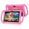 PRITOM Kids Tablets 7 inch 32 GB Toddler Tablet with UnZipped Case WiFi Dual Camera Education Games Kids Software PreInstalled Parental Control Pink
