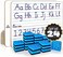 Scribbledo 24 Pack Double Sided Whiteboard Lined Dry Erase Boards for Kids Ruled Writing Board Handwriting Practice for Kids Small White Board Dry Erase Board 9x12 Dry Erase Board with Lines