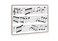 Scribbledo Dry Erase Music Staff White Boards 9 X 12 Inch Lapboard Double Sided Musical Notes whiteboard for Kids Students Musicians and Home