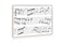 Scribbledo Dry Erase Music Staff White Boards 9 X 12 Inch Lapboard Double Sided Musical Notes whiteboard for Kids Students Musicians and Home