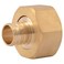 SharkBite 34 Inch x 1 Inch NPSM Crimp Swivel Adapter Brass Plumbing Fittings PEX Pipe PERT UC529LFA