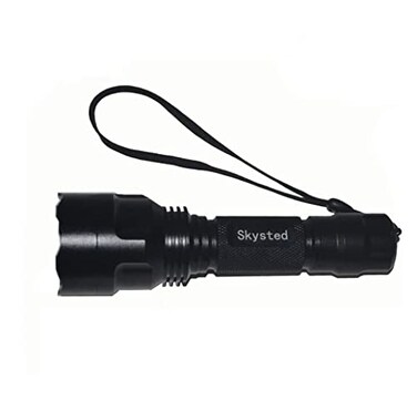 Skysted Best C8 Single Mode True 10W L2 LED 1300LM Tactical Ultra Bright Portable Flashlight