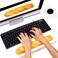 PG6 Soft Toast Bread Baguette Shape AntiSkid Keyboard Wrist Rest Support for OfficeComputerLaptop MacSlow Bounces Back Foam for Easy Typing Pain Relief