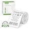 Nelko Thermal Labels for PM220 Label Maker 2 x 315 50x80mm Thermal Sticker Label Waterproof MultiPurpose Label Tape 1 Roll of 100 SelfAdhesive Thermal Paper White