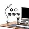 TROND LED Desk Lamp with Clamp 1000LM Super Bright 3Level Dimmable Desk Light 6000K Daylight ExtraLong Flexible Gooseneck Clip on Light EyeCare Clamp Lamp for Painting WorkbenchReading Sewing