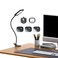 TROND LED Desk Lamp with Clamp 1000LM Super Bright 3Level Dimmable Desk Light 6000K Daylight ExtraLong Flexible Gooseneck Clip on Light EyeCare Clamp Lamp for Painting WorkbenchReading Sewing