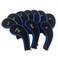 VideoPUP 10PCS Golf Iron Head Covers Long Neck Iron Zippered Golf Club Headcovers Protect Set