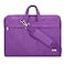 Voova Laptop Case 13 14 inch with Shoulder Strap Waterproof Computer Sleeve Cover Compatible with MacBook Air 13 MacBook Pro 1314 Slim Briefcase for Men Women Purple