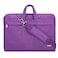 Voova Laptop Case 13 14 inch with Shoulder Strap Waterproof Computer Sleeve Cover Compatible with MacBook Air 13 MacBook Pro 1314 Slim Briefcase for Men Women Purple