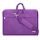 Voova Laptop Case 13 14 inch with Shoulder Strap Waterproof Computer Sleeve Cover Compatible with MacBook Air 13 MacBook Pro 1314 Slim Briefcase for Men Women Purple
