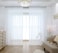 MIANBO Windows White Sheer Curtains 78 Inches Length 52 Inches Width 2 Panels Set Clear Semi Sheer Curtain Basic Rod Pocket For Bedroom Children Living Room Yard Kitchen White 52W x 78L 2 pcs