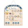 LilaLand Wooden Chore Chart for Kids Wooden Daily Routine Chart for Kids Visual Schedule for Kids Chore Reward Chart Bedtime Morning Routine Chart for Toddlers