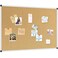 XBoard Cork Board 36 x 24 Notice Cork Bulletin Board Corkboard with Aluminum Frame and Push Pins for Display