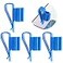 Xiaoyztan 4 Pcs Aquarium Filtration Bucket Mounting Clip MultiFunctional Adjustable Hose Holder