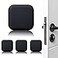 XoYoZo Door Stoppers Wall Protector Buffer Guard Doorknob Door Handle Bumper Self Adhesive Silencer Soft Rubber Crash Pad for Home Office