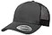 Yupoong mens Yp Classics 5panel Retro Trucker Cap Hat Charcoal One Size US