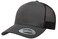 Yupoong mens Yp Classics 5panel Retro Trucker Cap Hat Charcoal One Size US