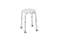 Drive Medical Shower Stool Adjustable Height Lightweight Aluminum Construction 300 Lb Weight Capacity Compact Tub Shower Seat Safety Bath Accessory White