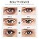 EXCEART 6pcs Eye Cream Applicators Face Eye Roller Massage Care Applicator Wand Stick Metal Cream Roller Wand