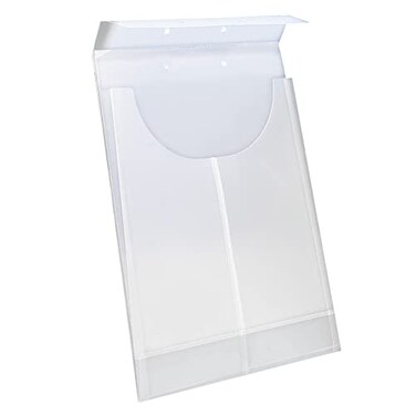 Smead Poly File Retention Jacket 34 Expansion LetterLegal Clear 24 per Box 68191