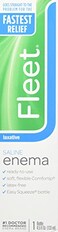 Fleet Laxative Saline Enema for Constipation 45 fl oz