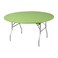 Kwik-Covers KwikCovers 60 Round Fitted Plastic Table Covers 5 Pack Lime Green
