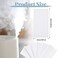 Leelosp Unscented Aroma Pads Aromatherapy Perfume Oil Diffuser Refill Pad Scented Oil Replacement Humidifierfor Home Car Scent Ball Style Plug in Diffuser Refill50 Pieces